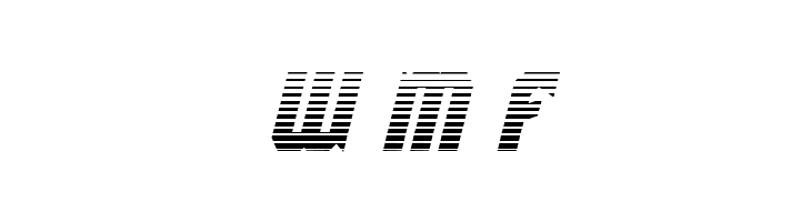 Warrior Nation Gradient Italic  Free Fonts Download