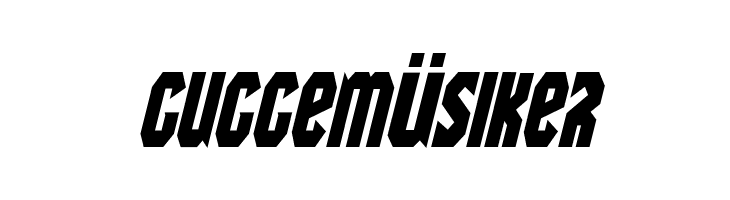 Warrior Nation Condensed Italic  Free Fonts Download