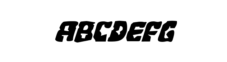 Beastian Expanded Italic  Free Fonts Download