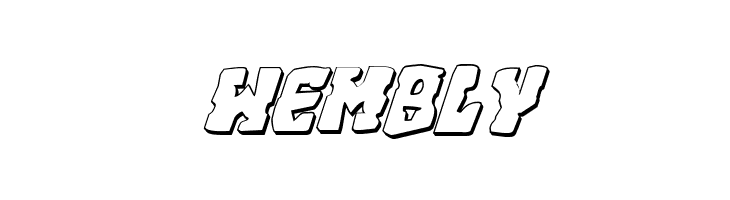 Beastian 3D Italic  Free Fonts Download