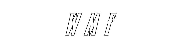 Timberwolf Shadow Italic  Free Fonts Download