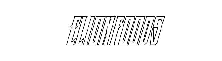 Timberwolf Shadow Italic  Free Fonts Download