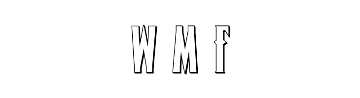 Timberwolf 3D Regular  Free Fonts Download