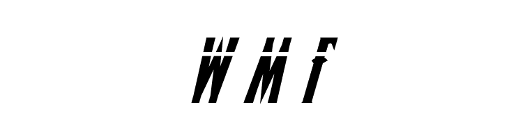 Timberwolf Laser Italic  Free Fonts Download