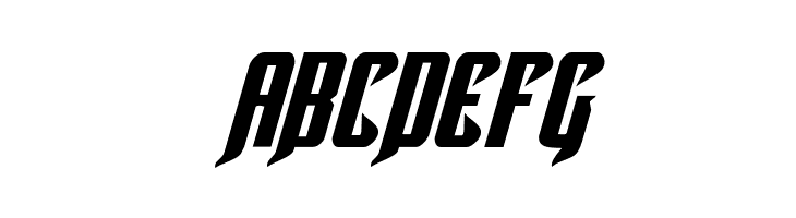 Hawkmoon Expanded Italic  Free Fonts Download