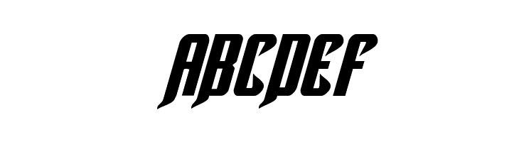 Hawkmoon Expanded Italic  Free Fonts Download