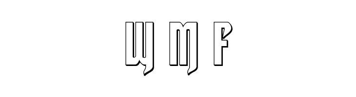 Hawkmoon 3D Regular  Free Fonts Download