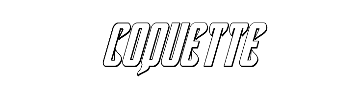 Hawkmoon 3D Italic  Free Fonts Download