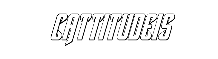 Hawkmoon 3D Italic  Free Fonts Download