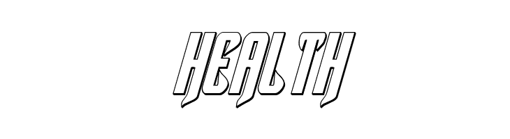 Hawkmoon 3D Italic  Free Fonts Download
