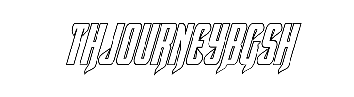 Hawkmoon Shadow Italic  Free Fonts Download