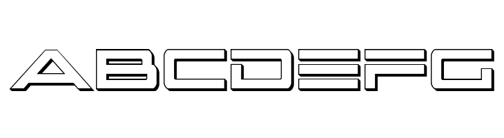 Capella 3D Condensed  Free Fonts Download