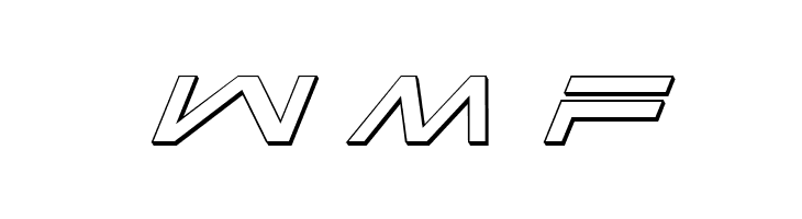 Capella 3D Condensed Italic  Free Fonts Download