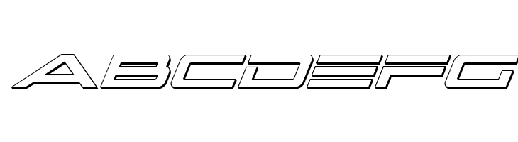 Capella 3D Italic  Free Fonts Download
