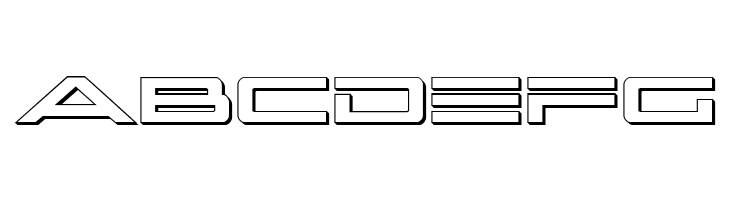 Capella 3D Regular  Free Fonts Download