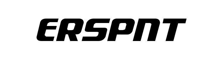ERSPNT Lightsider Compact Expanded Font