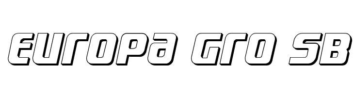 Lightsider 3D Regular  Free Fonts Download