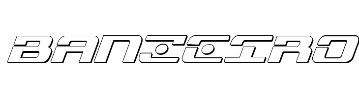 Troopers 3D Italic  Free Fonts Download