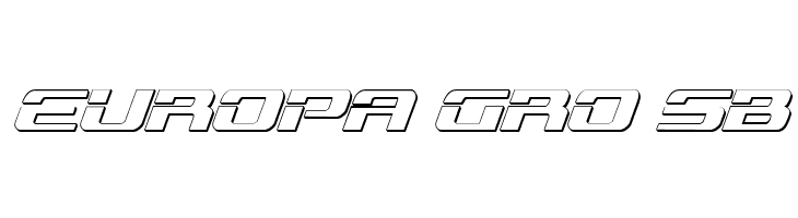 Troopers 3D Italic  Free Fonts Download