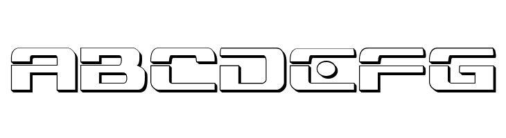 Troopers 3D Regular  Free Fonts Download
