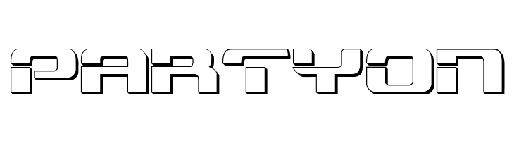 Troopers 3D Regular  Free Fonts Download
