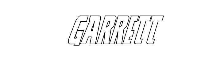 Thunder-Hawk Shadow Drop Italic  Free Fonts Download