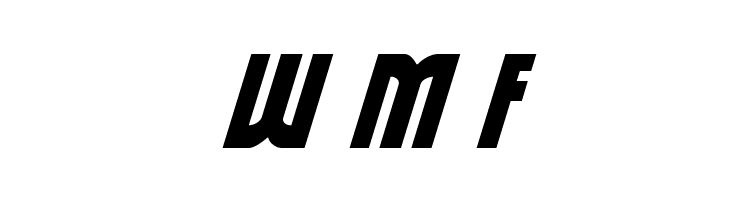 Thunder-Hawk Expanded Italic  Free Fonts Download