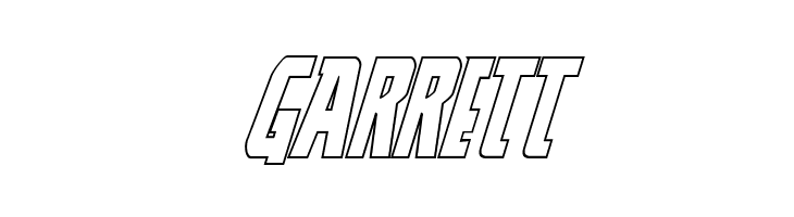 Thunder-Hawk Shadow Italic  Free Fonts Download