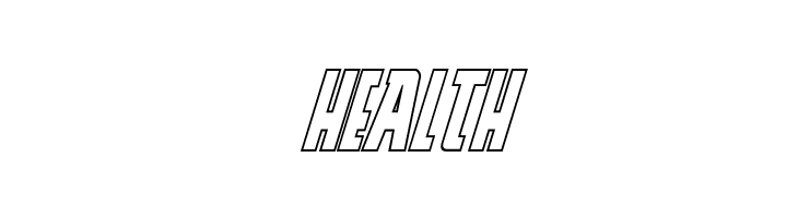 Thunder-Hawk Shadow Italic  Free Fonts Download