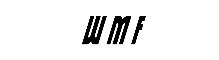 Thunder-Hawk Condensed Italic  Free Fonts Download