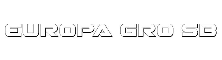 Gemina 3D Regular  Free Fonts Download