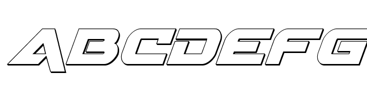 Gemina 3D Italic  Free Fonts Download