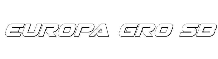 Gemina 3D Italic  Free Fonts Download