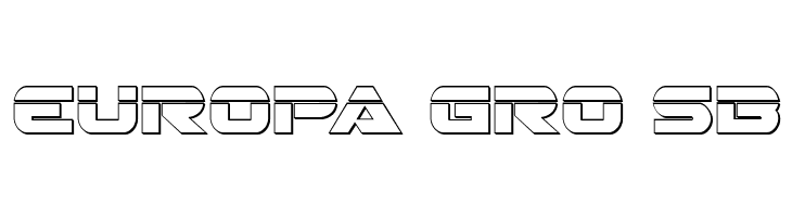 Gemina 3D Laser Regular  Free Fonts Download