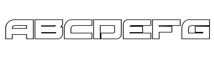 Red Rocket Outline Regular  Free Fonts Download