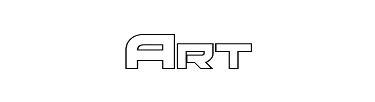 Red Rocket Outline Regular  Free Fonts Download