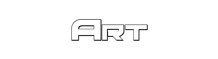 Red Rocket 3D Regular  Free Fonts Download