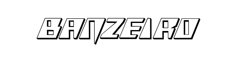 X-Racer 3D Regular  Free Fonts Download