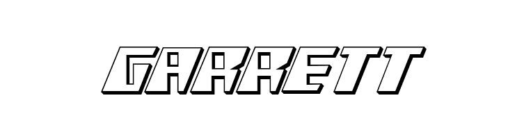 X-Racer 3D Regular  Free Fonts Download