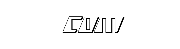 X-Racer 3D Regular  Free Fonts Download