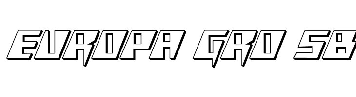 X-Racer 3D Regular  Free Fonts Download