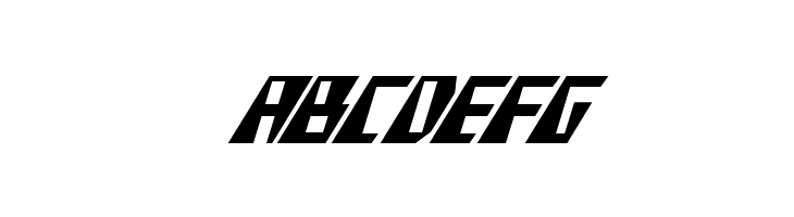 X-Racer Condensed Italic  Free Fonts Download