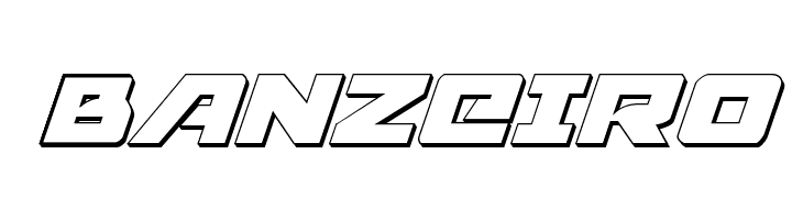 Aircruiser 3D Italic  Free Fonts Download