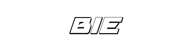 Aircruiser 3D Italic  Free Fonts Download