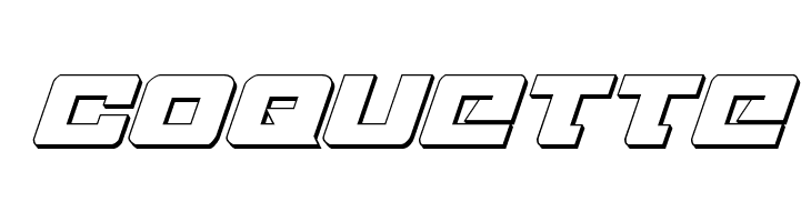 Aircruiser 3D Italic  Free Fonts Download