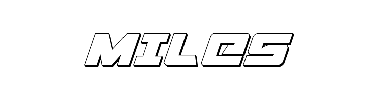 Aircruiser 3D Italic  Free Fonts Download