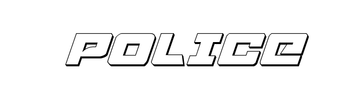 Aircruiser 3D Italic  Free Fonts Download