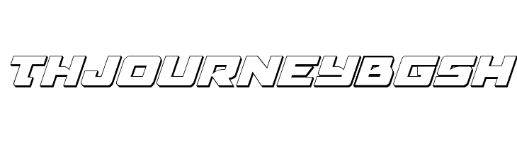 Aircruiser 3D Italic  Free Fonts Download