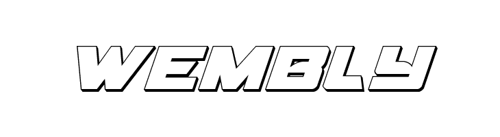 Aircruiser 3D Italic  Free Fonts Download