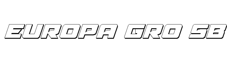 Aircruiser 3D Italic  Free Fonts Download